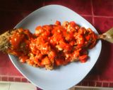 Foto langkah ke 8 dari resep Ikan goreng tepung saos asam manis.