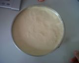 Foto langkah ke 4 dari resep Vanilla Fruit Cake (Orange & Strawberry).