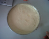 Foto langkah ke 4 dari resep Vanilla Fruit Cake (Orange & Strawberry).