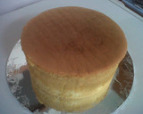 Foto langkah ke 7 dari resep Vanilla Fruit Cake (Orange & Strawberry).