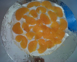 Foto langkah ke 12 dari resep Vanilla Fruit Cake (Orange & Strawberry).