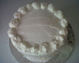 Foto langkah ke 18 dari resep Vanilla Fruit Cake (Orange & Strawberry).