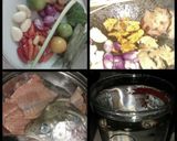 Foto langkah ke 1 dari resep Sup Kepala Salmon.