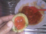 Kentang Panggang Sosis