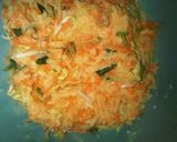 Foto langkah ke 2 dari resep Gamjajeon 감자전 (Korean Potato Pancake).