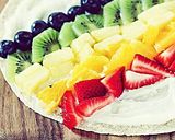 Foto langkah ke 1 dari resep Buah Gulung Pelangi.
