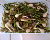 Foto langkah ke 2 dari resep Tumis bawang lokio.