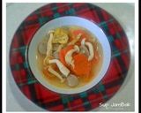 Foto langkah ke 3 dari resep Sup JamBak (Jamur & Bakso).