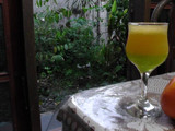fantastic orange with melon jelly