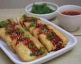Foto langkah ke 9 dari resep DuBu BuChim (Tahu dengan Sambal Kecap a la Korea).