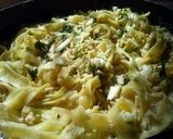 Foto langkah ke 9 dari resep Creamy Tofu Pasta (Tagliatelle ala Carbonara).