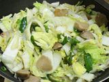 Tumis Sawi Putih Jalapeno