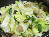 Tumis Sawi Putih Jalapeno