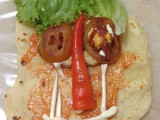Spicy grilled chicken tortilla