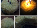 Double Cheese (Strawberry) Cake