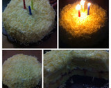 Foto langkah ke 11 dari resep Double Cheese (Strawberry) Cake.