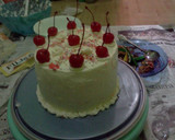 Foto langkah ke 9 dari resep Simple Rainbow Cake Tulang Luppi.