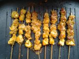 Sate ayam sambal kacang