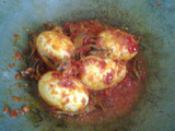 Telur Balado Ikan Teri sederhana