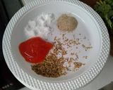 Foto langkah ke 4 dari resep Beef Rice Spaghetti à la Aglio Olio with Spinach.