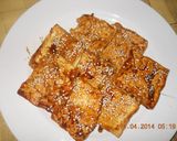 Foto langkah ke 6 dari resep Korea Pan fried tofu in soy sauce.