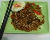 Foto langkah ke 7 dari resep Indomie Bulgogi Ala Bourdon.