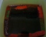 Foto langkah ke 4 dari resep Agar-agar 4 Warna (ada bolu di dalamnya).