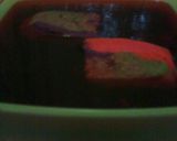Foto langkah ke 6 dari resep Agar-agar 4 Warna (ada bolu di dalamnya).
