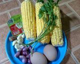 Foto langkah ke 1 dari resep Ampal Jagung alias Bakwan Jagung.