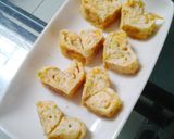 Foto langkah ke 9 dari resep Telur Gulung Bentuk Hati ala Korea <3.