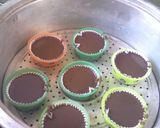 Foto langkah ke 4 dari resep brownies cupcake tanpa mixer.
