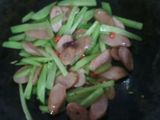 Tumis Labu Siam Sosis