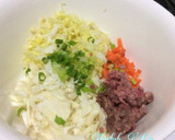 Foto langkah ke 1 dari resep Fuyunghai Chinese Sayuran Daging ala Indah.