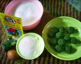 Foto langkah ke 1 dari resep Puding Tape Ketan Ijo .