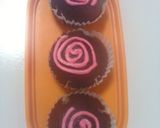 Foto langkah ke 5 dari resep brownies cupcake tanpa mixer.