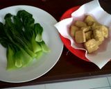 Foto langkah ke 1 dari resep Cah Tahu Pakcoy Sederhana.