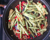 Foto langkah ke 7 dari resep Harwin's fav: Buncis Cabe Garam khas Restoran Chinese Food.