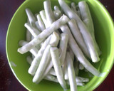 Foto langkah ke 3 dari resep Harwin's fav: Buncis Cabe Garam khas Restoran Chinese Food.