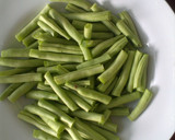 Foto langkah ke 1 dari resep Harwin's fav: Buncis Cabe Garam khas Restoran Chinese Food.