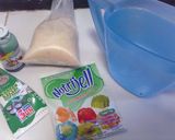 Foto langkah ke 1 dari resep Es kopyor nutrijell melon.