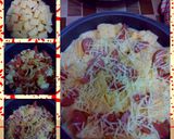 Foto langkah ke 4 dari resep Savoury Bread Puding.