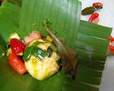 Foto langkah ke 4 dari resep Pepes Telur Asin.