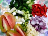 Tumis Daun Pucuk Labu Siam Udang 
