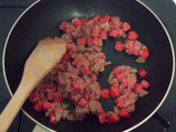 Mini Sausage Pizza with Bolognese Sauce