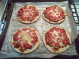 Mini Sausage Pizza with Bolognese Sauce