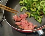 Goya campur ( Tumis pare ala Jepang ) langkah memasak 7 foto