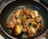 Foto langkah ke 4 dari resep Terong Ayam Kecap untuk Stamina.