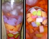 Foto langkah ke 3 dari resep ES AGAR-AGAR WARNA WARNI.