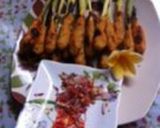 Foto langkah ke 5 dari resep Sate ayam lilit khas bali #MasakanBalinustra.