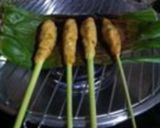 Foto langkah ke 4 dari resep Sate ayam lilit khas bali #MasakanBalinustra.